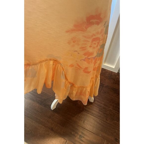 Daily Practice by Anthropologie Printed Asymmetrical Ruffle-Hem Dress Size Large - Picture 5 of 16